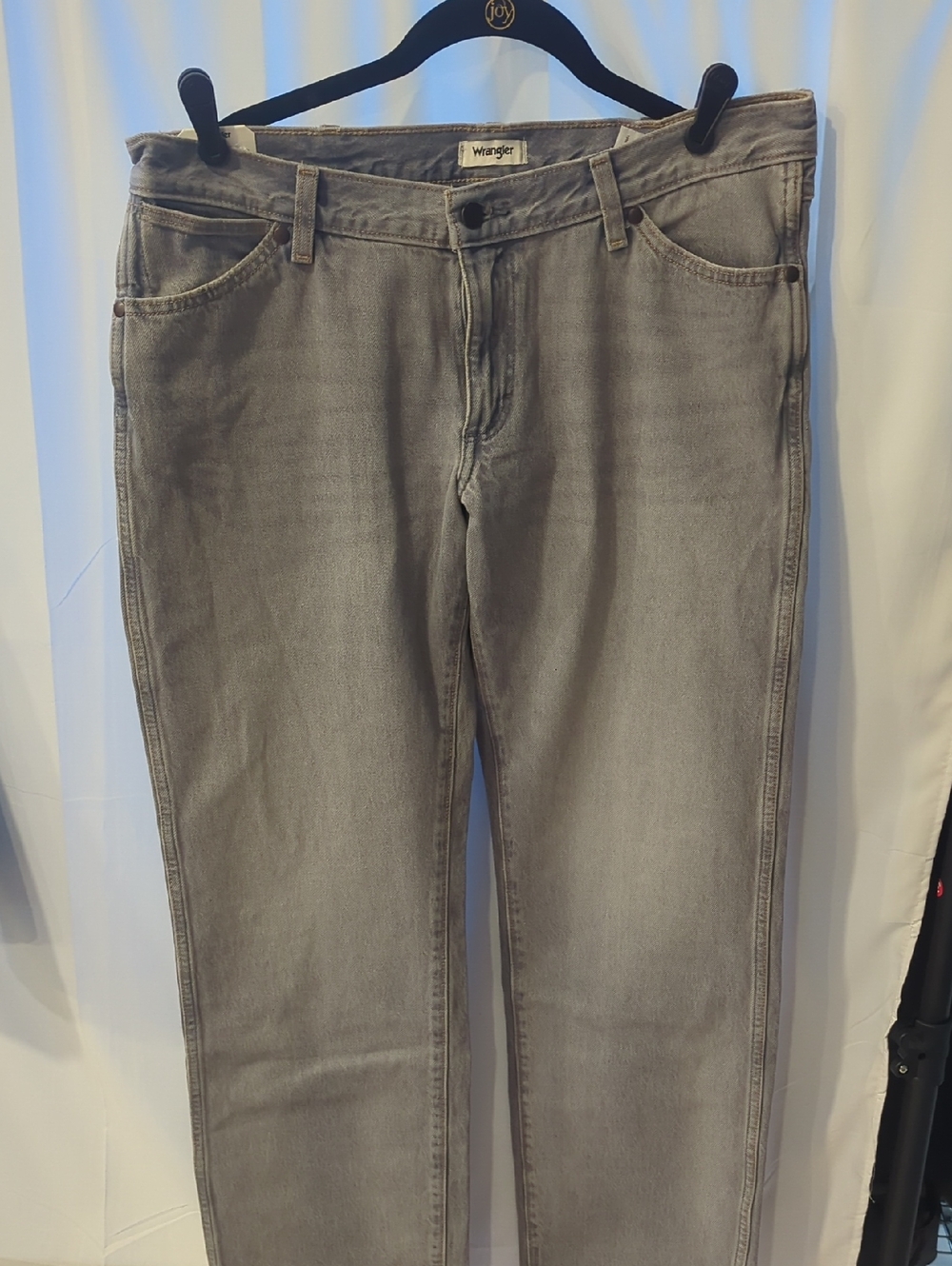 Wrangler Women's Low Rise Cowboy Jeans in Light Gray NWT Size 31